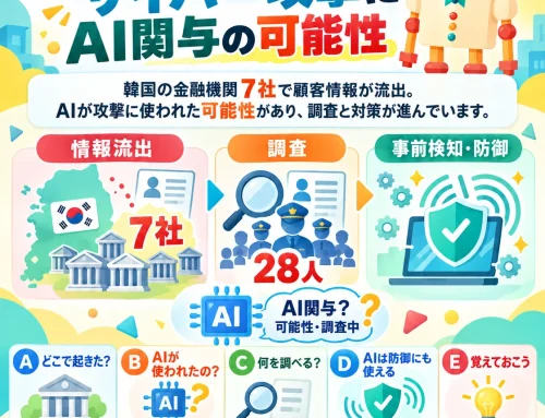 金融機関へのサイバー攻撃にAI関与の可能性